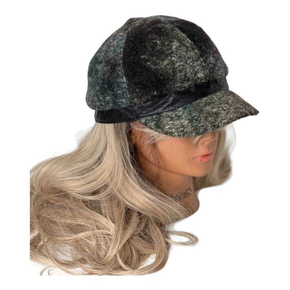 COPY - Giovannio New York women’s Hat Wool Blend Cap Newsboy Cap Gray Black New main image 13